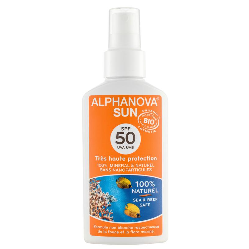 Alphanova Sun Sun spray vegan SPF50 125 ml