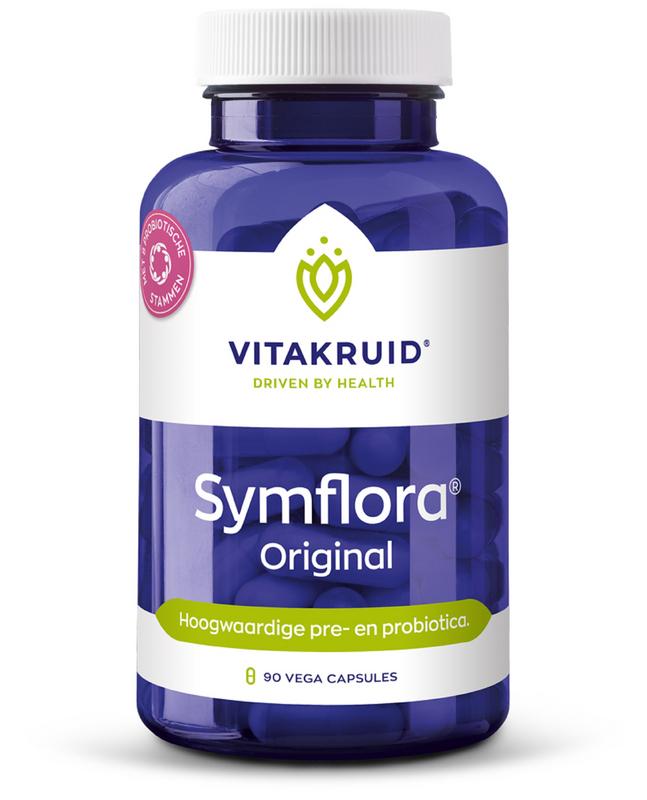 Vitakruid Symflora original pre- & probiotica 90 vegan capsules