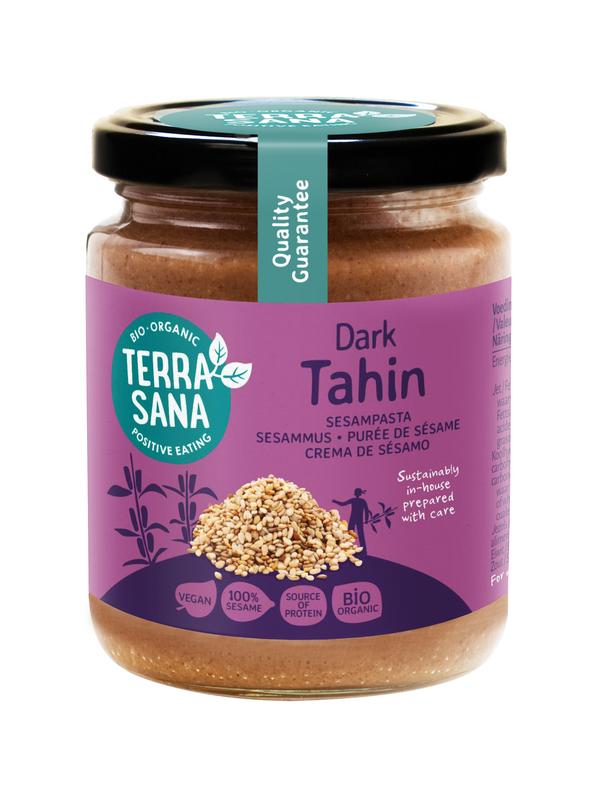 Terrasana Tahin bruin sesampasta zonder zout bio  250 - 500 gram