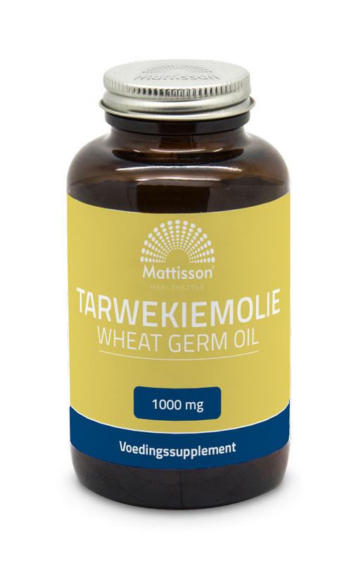 Mattisson Tarwekiemolie/wheat germ oil 1000mg 90 capsules