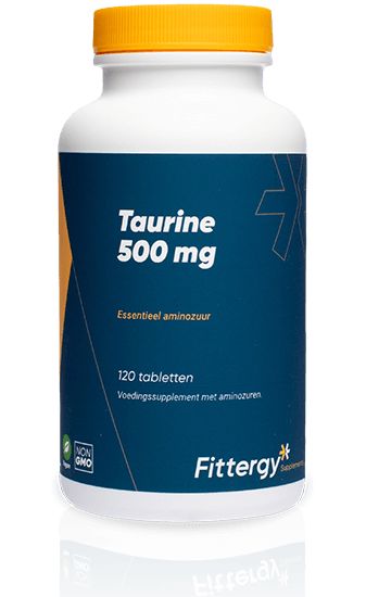 Fittergy Taurine 500mg 120 tabletten
