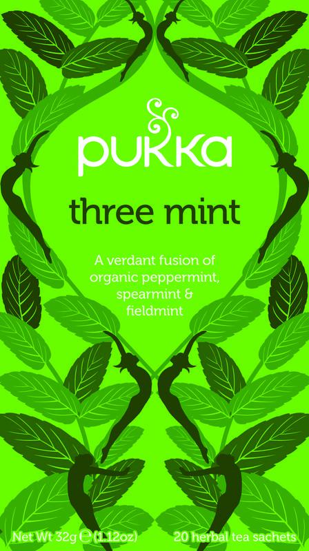 Pukka Three mint bio 20 stuks