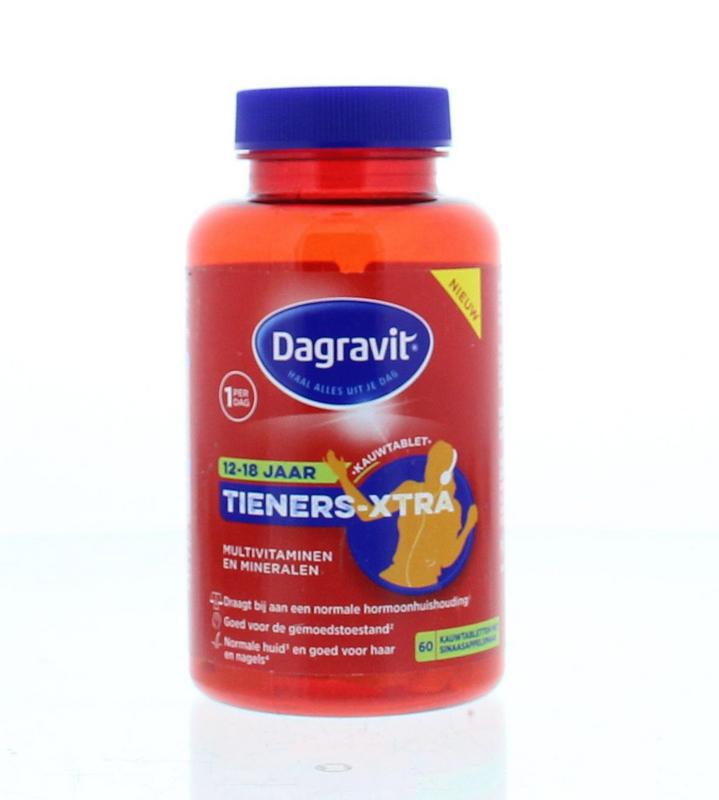 Dagravit Tieners extra 60 tabletten