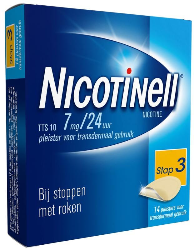 Nicotinell TTS10 7 mg  7 - 14 stuks