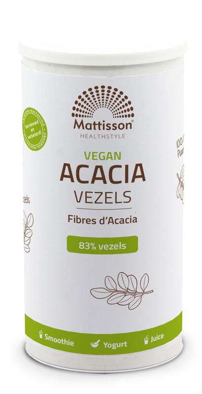 Mattisson Vegan acacia vezels 83% vezels 220 gram