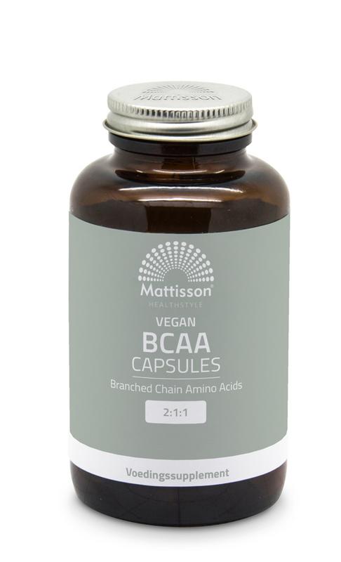 Mattisson Vegan BCAA 2:1:1 capsules 120 vegan capsules