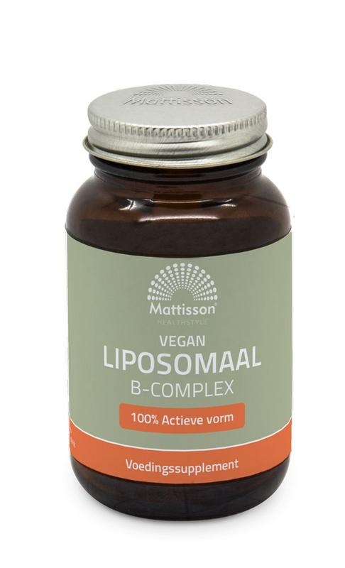 Mattisson Vegan liposomaal B complex 60 vegan capsules