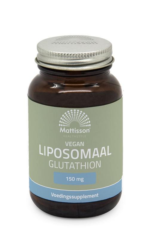 Mattisson Vegan liposomaal glutathion 60 vegan capsules