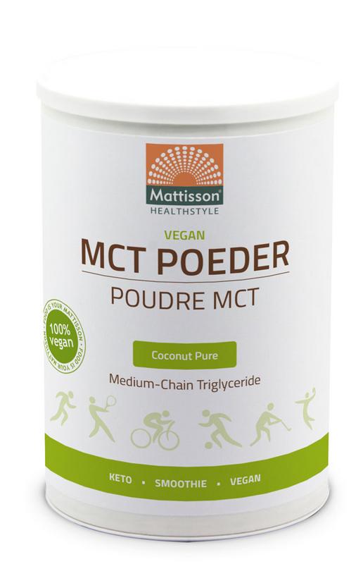 Mattisson Vegan MCT poeder coconut pure 330 gram