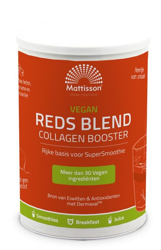 Mattisson Vegan reds blend collagen booster 350 gram