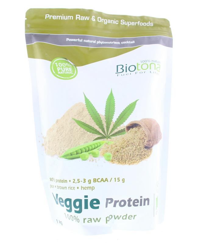 Biotona Veggie protein raw bio  300 - 1000 gram
