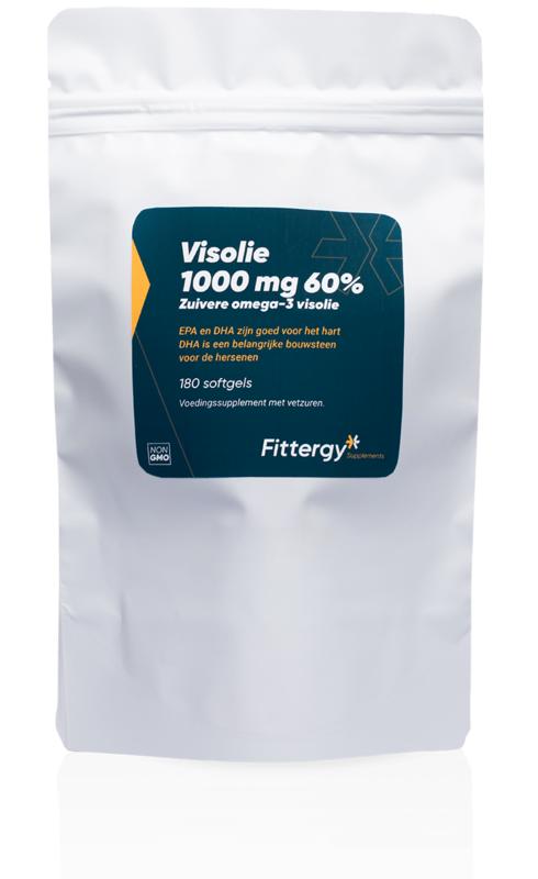 Fittergy Visolie 1000mg 60% pouch 180 softgels