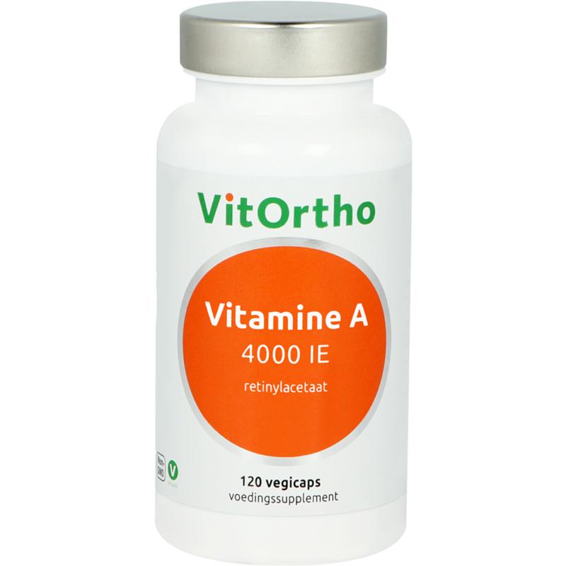 Vitortho Vitamine A 4000IE 120 vegan capsules