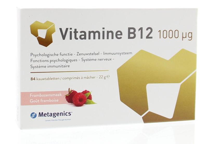 Metagenics Vitamine B12 1000mcg 84 tabletten