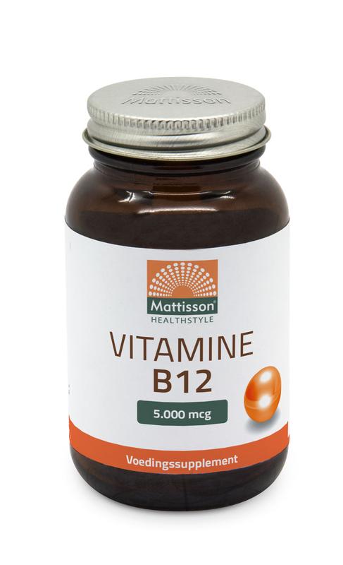 Mattisson Vitamine B12 5000mcg 60 tabletten