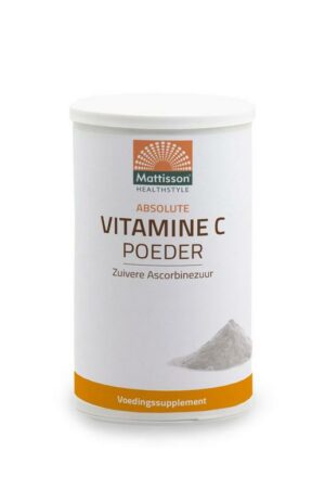 Mattisson Vitamine C poeder zuiver ascorbinezuur 350 gram