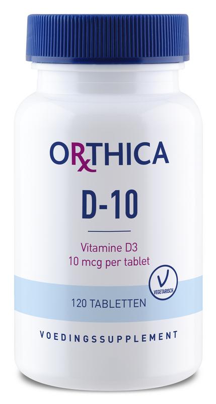 Orthica Vitamine D-10 120 tabletten