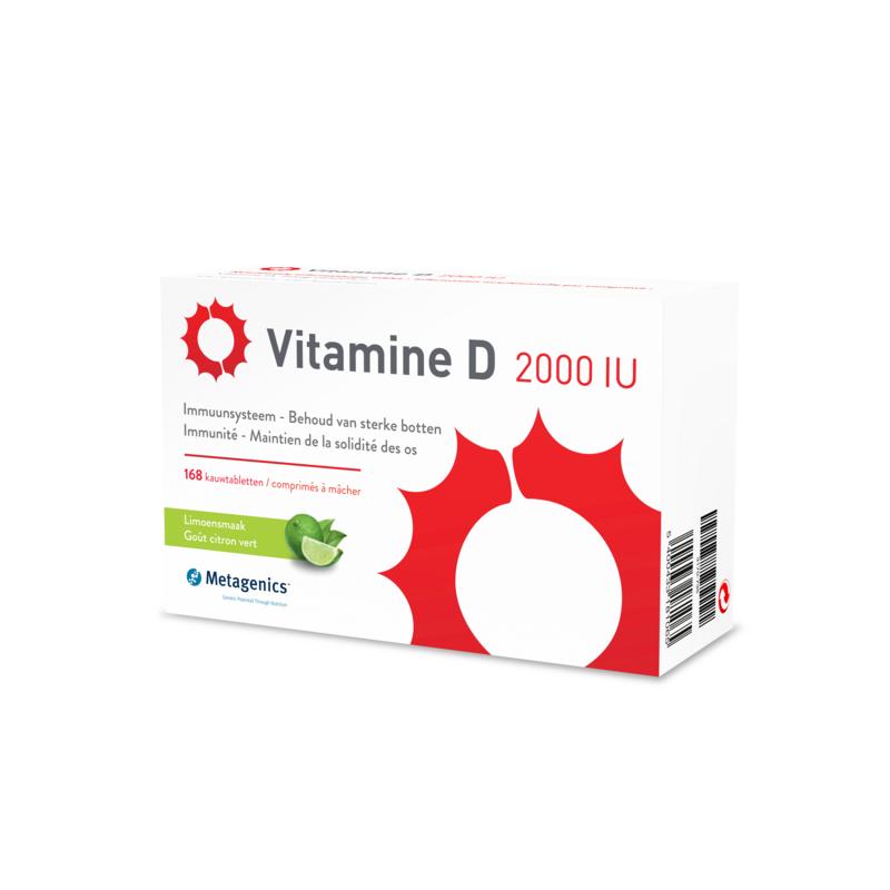 Metagenics Vitamine D 2000IU  84 - 168 tabletten