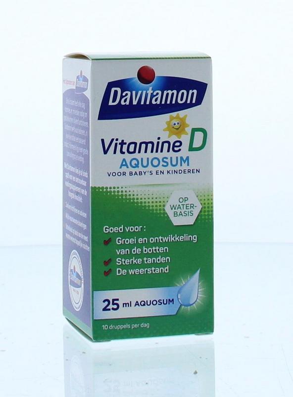 Davitamon Vitamine D aquosum druppels 25 ml