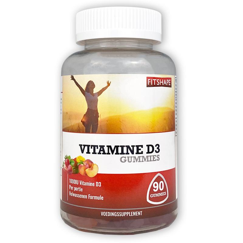 Fitshape Vitamine D3 90 stuks
