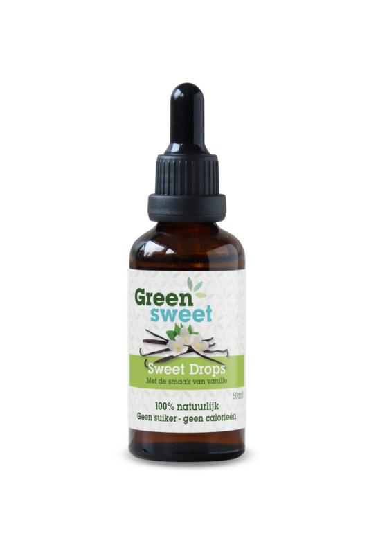 Green Sweet Vloeibare stevia vanille 50 ml