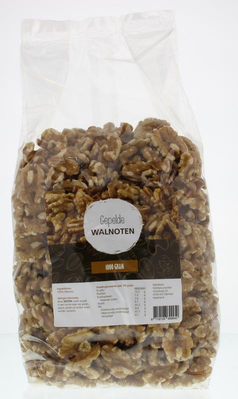 Mijnnatuurwinkel Walnoten  275 - 750 - 1000 gram