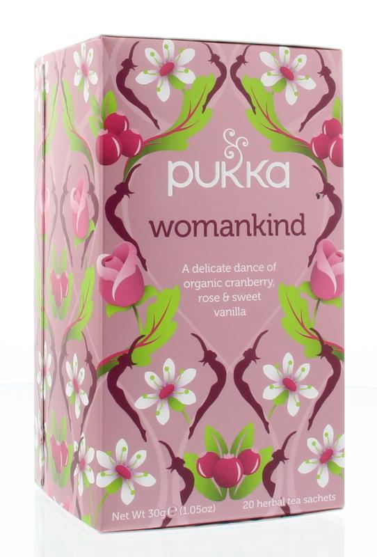 Pukka Womankind thee bio 20 stuks