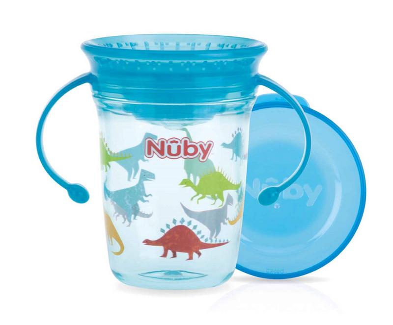 Nuby Wonder cup  aqua 6+ maanden  1st 240 ml