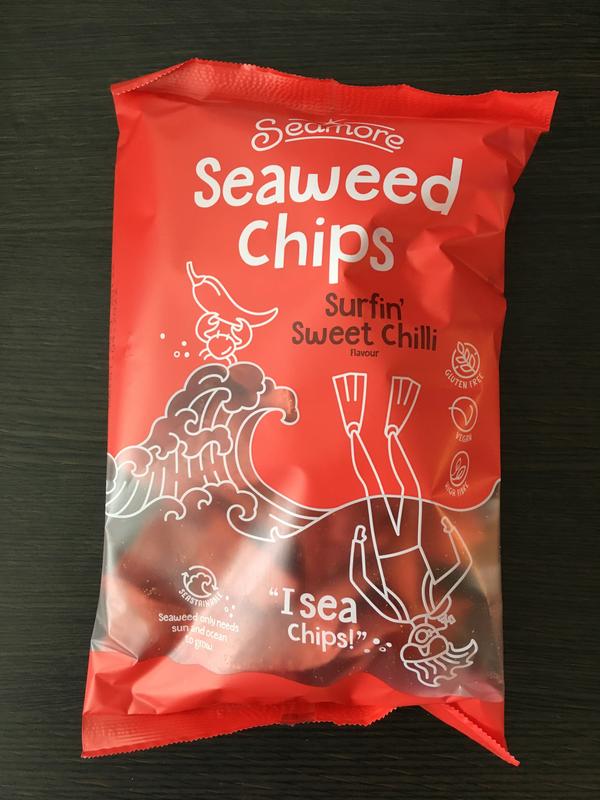 Seamore Zeewier tortilla chips surfin sweet chilli 135 gram