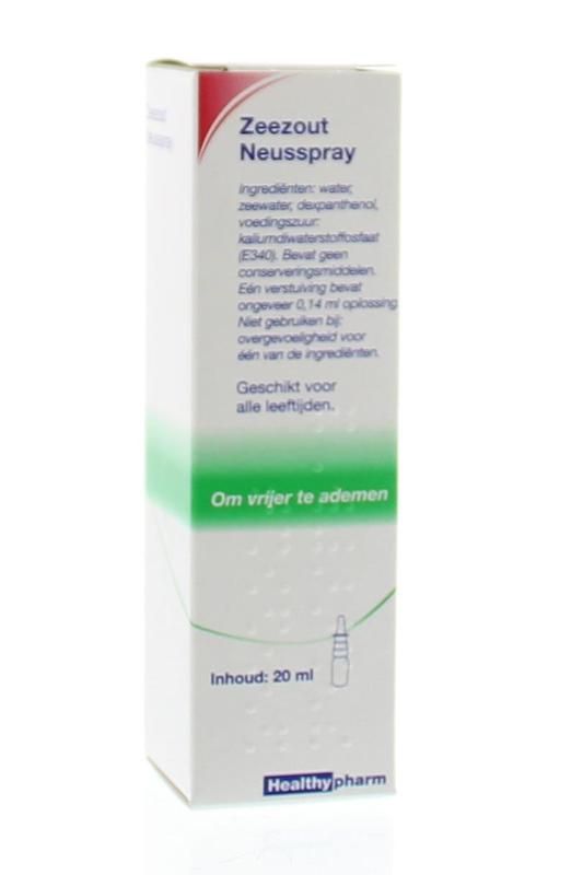 Healthypharm Zeezout neusspray 20 ml