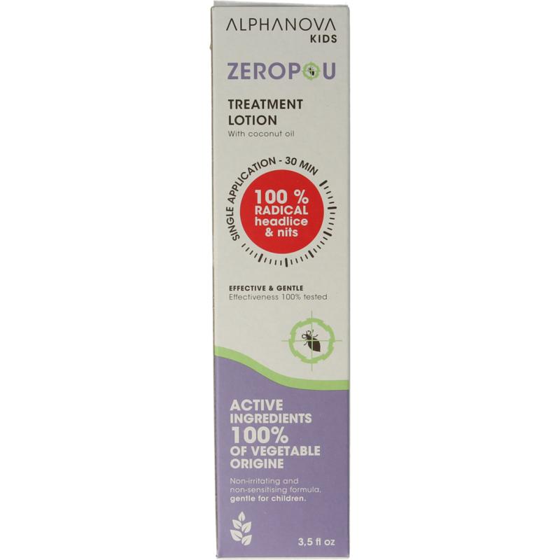 Alphanova Kids Zeropou behandeling anti hoofdluis 100 ml
