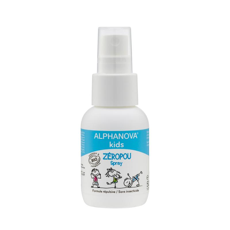 Alphanova Kids Zeropou spray preventie hoofdluis 50 ml