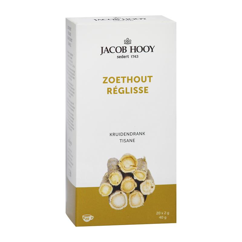 Jacob Hooy Zoethout thee 20 stuks