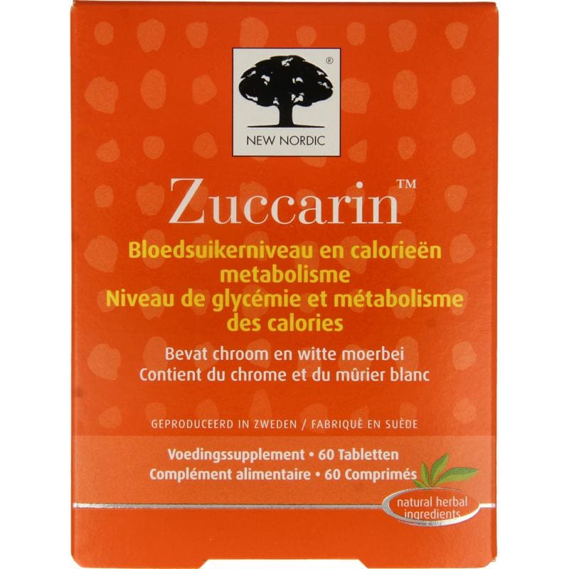 New Nordic Zuccarin 60 tabletten