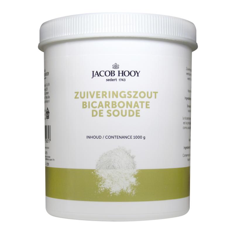 Jacob Hooy Zuiveringszout natrium bicarbonaat pot 1000 gram