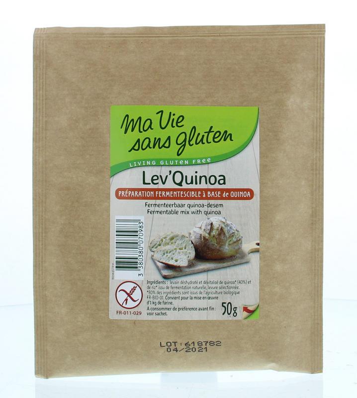 Ma Vie Sans Zuurdesem quinoa glutenvrij bio 50 gram