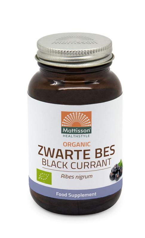 Mattisson Zwarte bes bio 120 vegan capsules