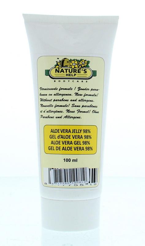 Natures Help Aloe vera jelly 98% 100 ml