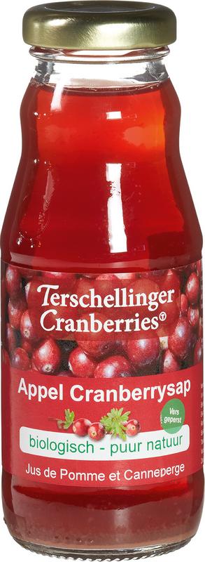 Terschellinger Appel cranberrysap bio 200 - 750 ml