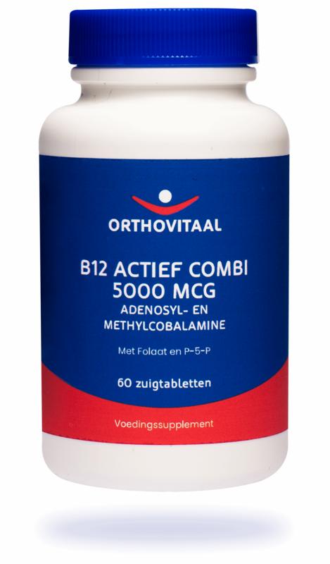 Orthovitaal B12 Actief combi 5.000mcg 60 zuigtabletten