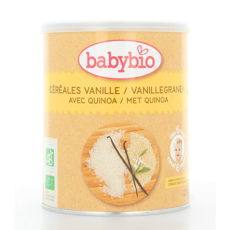 Babybio Babygranen vanille bio 220 gram