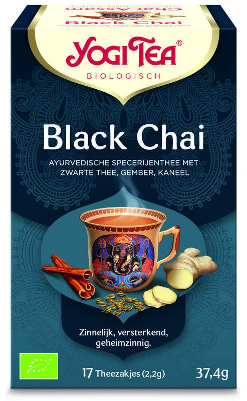 Yogi Tea Black chai bio 17 stuks