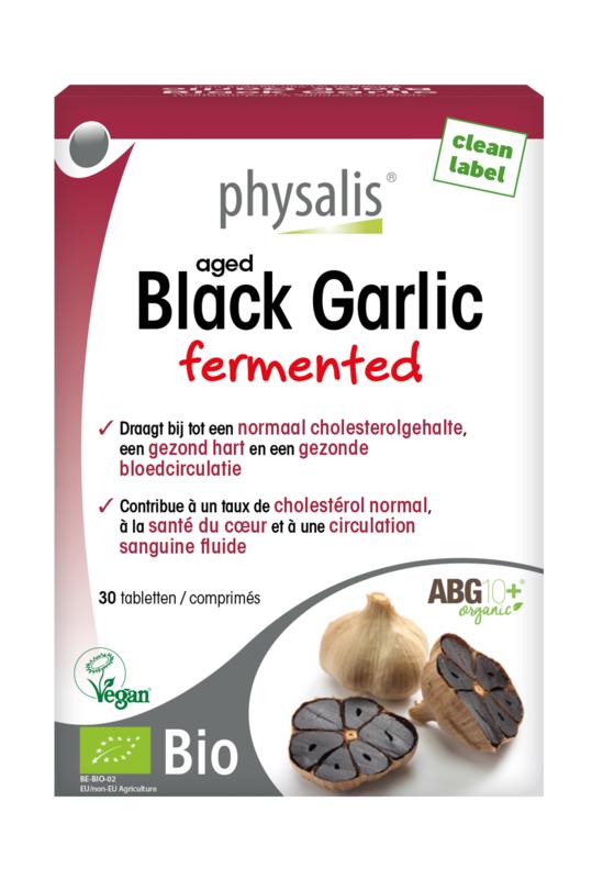 Physalis Black garlic bio 30 tabletten