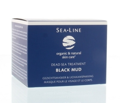 Sea-Line Black mud facial mask & body pack 225 ml