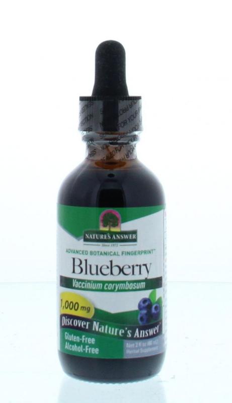 Natures Answer Blauwe bes extract alcoholvrij 60 ml