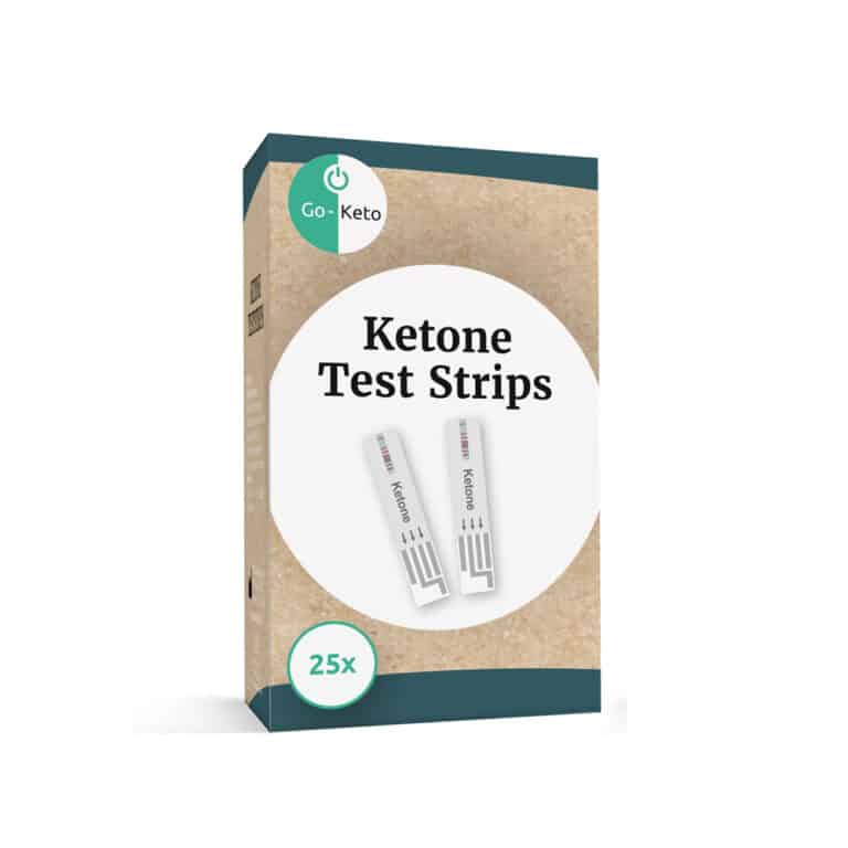 Go-Keto Blood ketone test strips (x25) 25 stuks