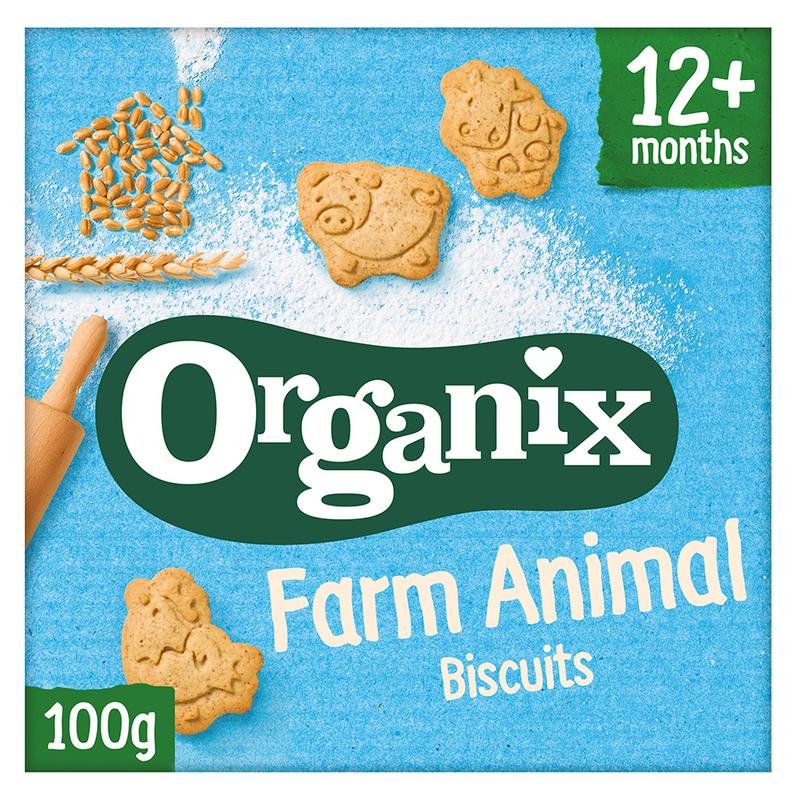 Organix Goodies Boerderijdieren koekjes 1+jr bio 100 gram