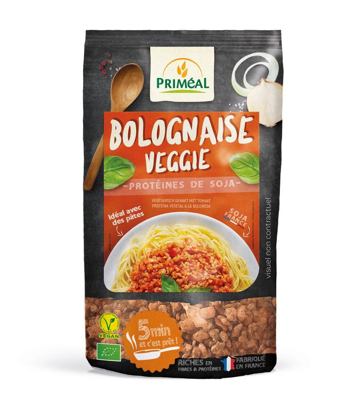 Primeal Bolognaise veggie soy bio 125 gram
