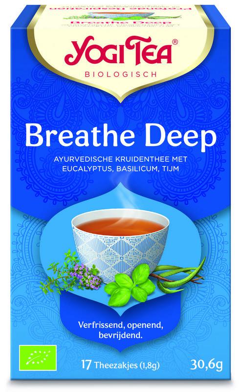 Yogi Tea Breathe deep bio 17 stuks