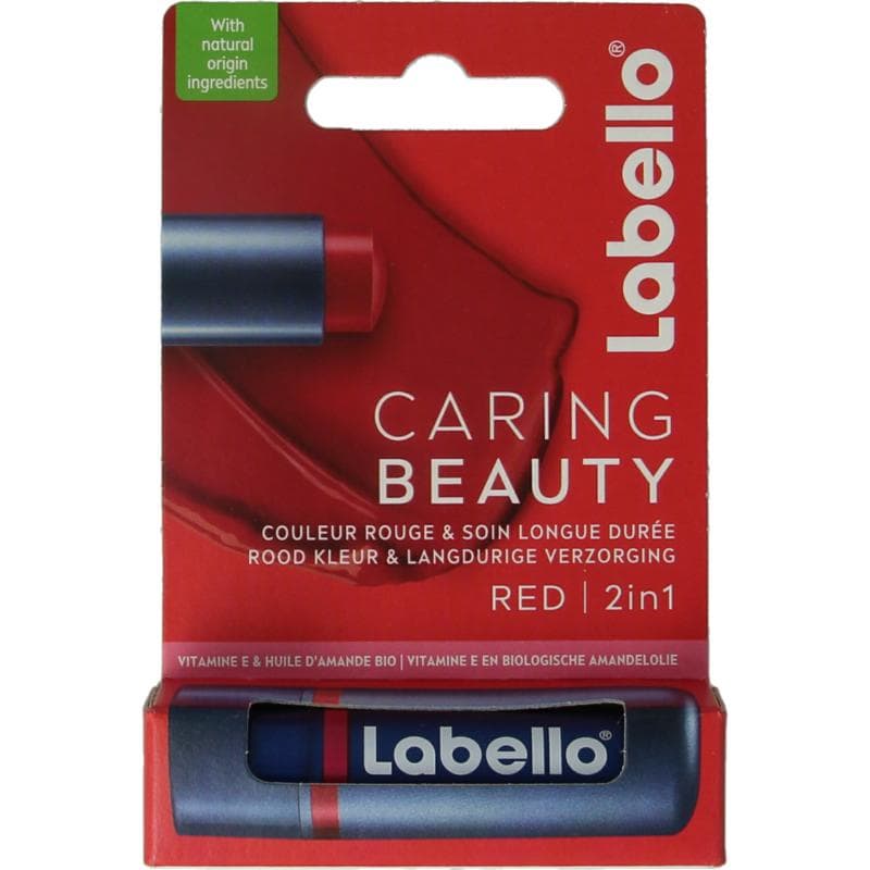 Labello Caring beauty red 4.8 gram